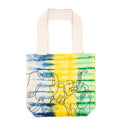 Tye - Dye Cotton Bag (6oz) - 38x42x12cm - Elephants - Multi - Natural HandleTie - Dye Cotton BagsHeart Notes