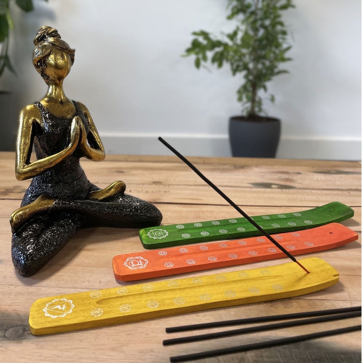 Chakra Ashcatchers - Set of 7 DesignsIncense HoldersHeart Notes