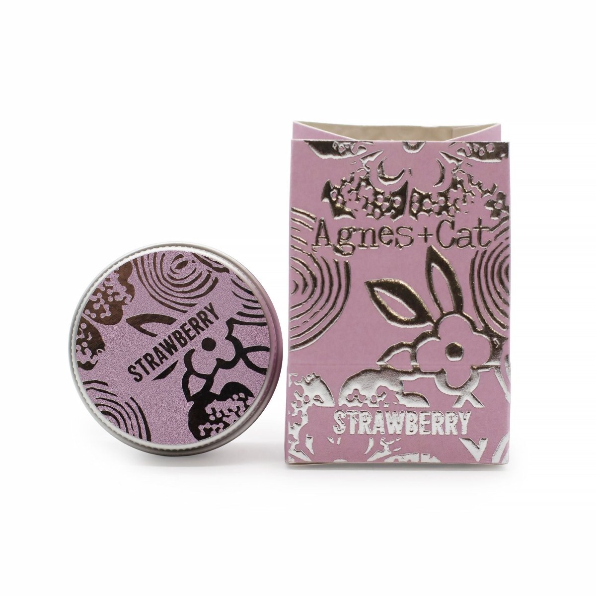 Agnes + Cat Lip Balm - StrawberryAgnes + Cat Natural Lip Balms 12gHeart Notes