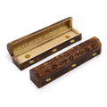 Smoke Boxes Natural Mango WoodIncense HoldersHeart Notes