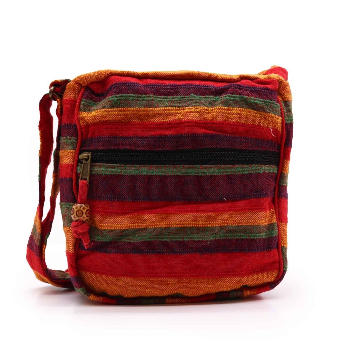 Lrg Nepal Sling Bag (Adjustable Strap) - Sunset RedsNepal Sling BagHeart Notes