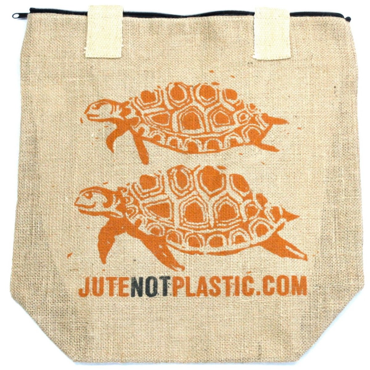 Eco Jute Bag - Two TurtlesEco Jute BagsHeart Notes