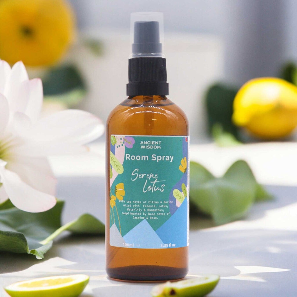 Summer Room Spray - Serene Lotus 100mlSummer Room SpraysHeart Notes