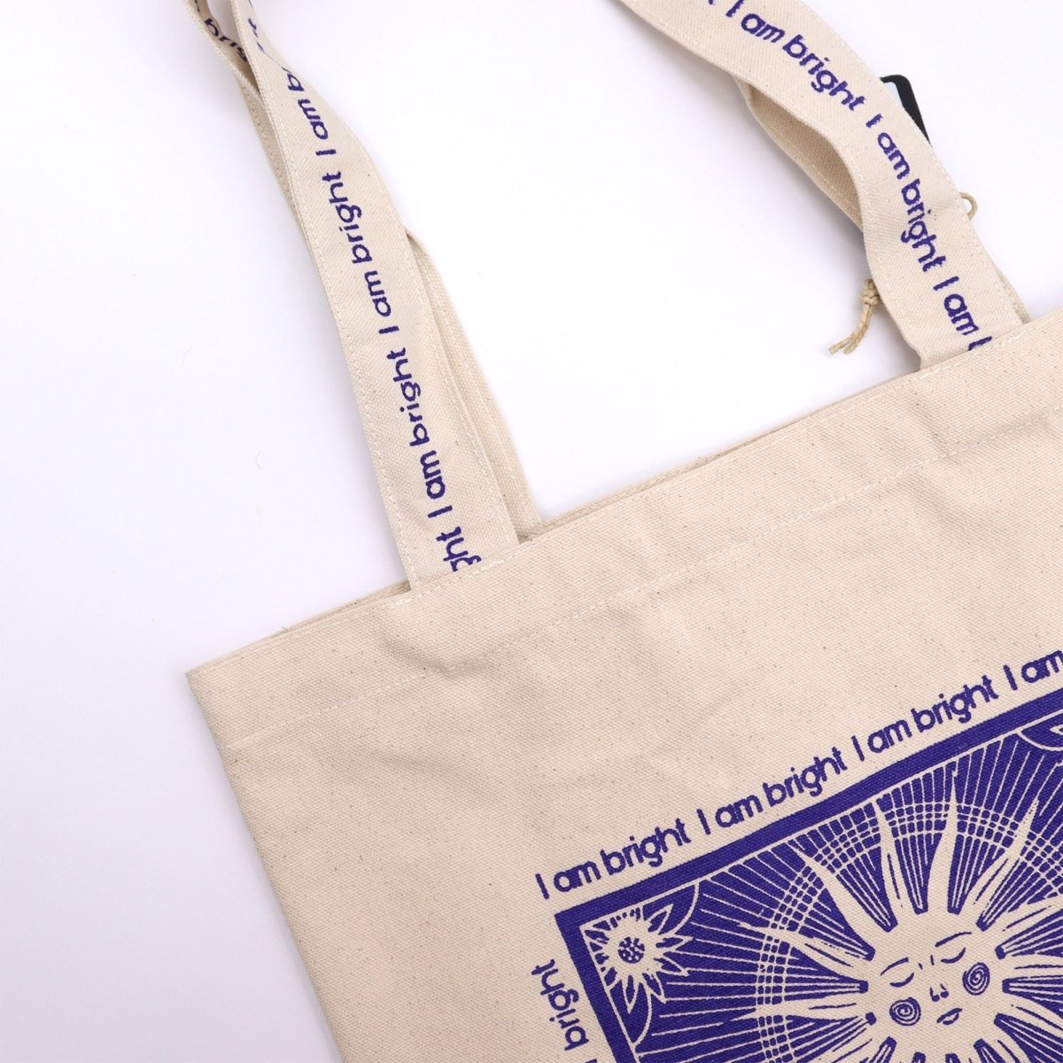 Hop Hare Tote Bag - I am BrightHop Hare Tarot Cotton BagsHeart Notes