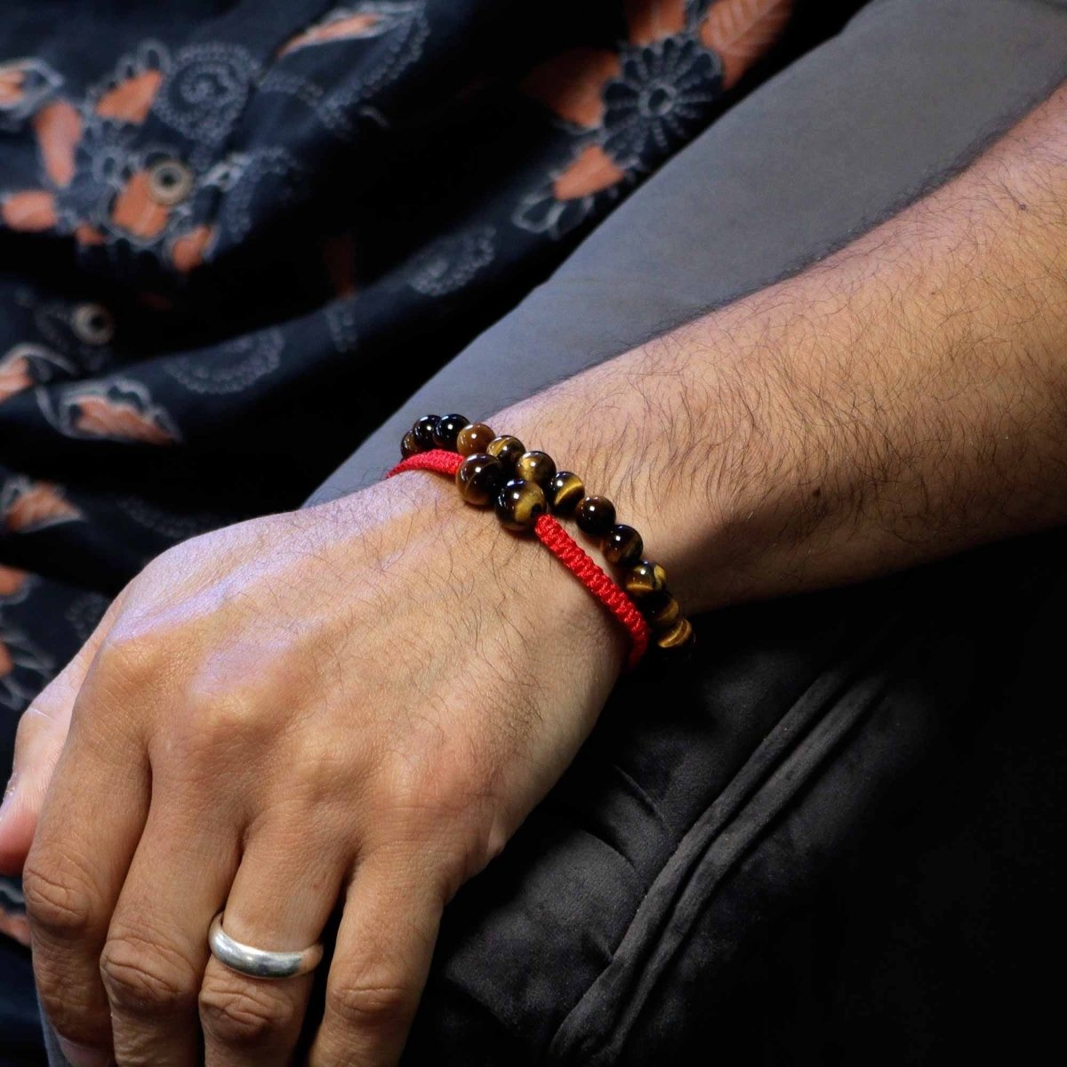 Gemstone Double Power Bracelets - Tiger EyeGemstone Double Power BraceletsHeart Notes