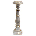 Large Candle Stand - White GoldVintage Candle StandsHeart Notes