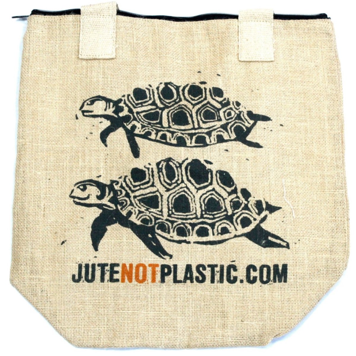 Eco Jute Bag - Two TurtlesEco Jute BagsHeart Notes
