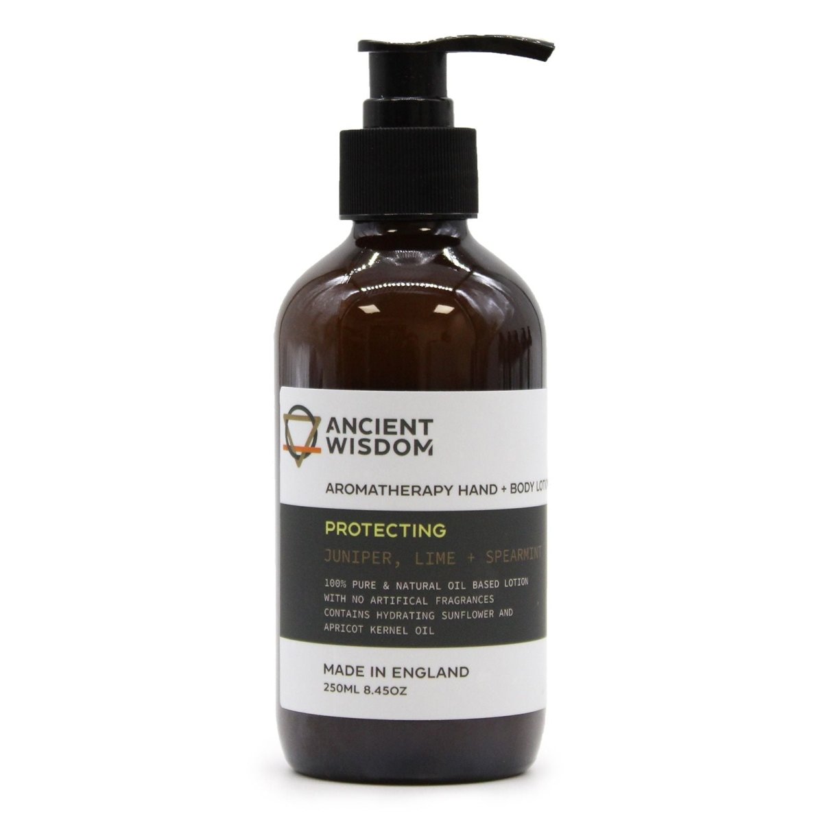 Juniper, Lime & Spearmint Hand & Body Lotion 250mlAromatherapy Hand & Body LotionsHeart Notes