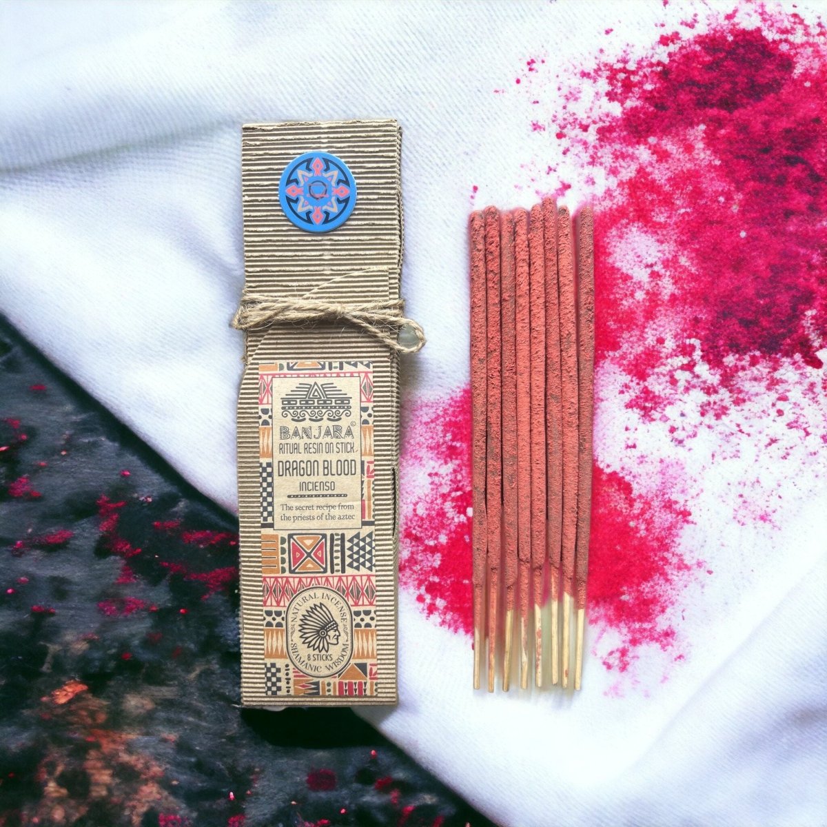 Ritual Resin on Stick - Dragon BloodRitual Resins on StickHeart Notes