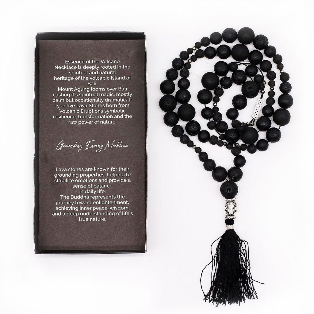Essence of the Volcano Necklace - Grounding EnergyEssence of the Volcano NecklacesHeart Notes