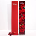 Extra Long - Classic Red RosesSoap Flower Gift BoxesHeart Notes
