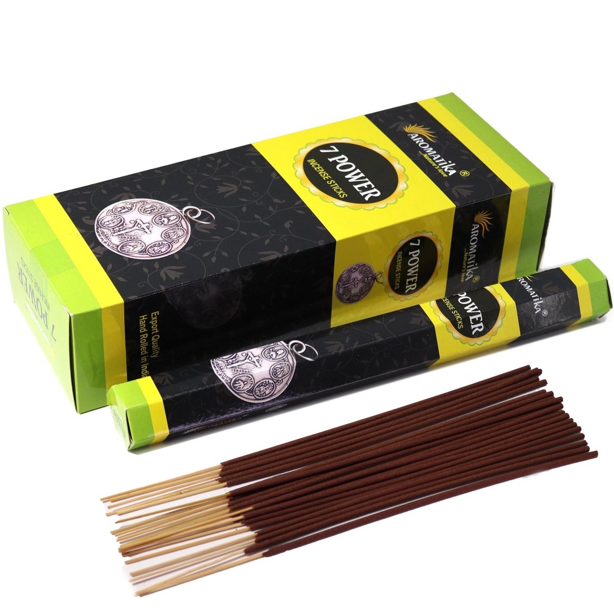 Aromatika Charcoal Free Hex Incense - 7 PowersAromatika Charcoal Free Hex Incense SticksHeart Notes