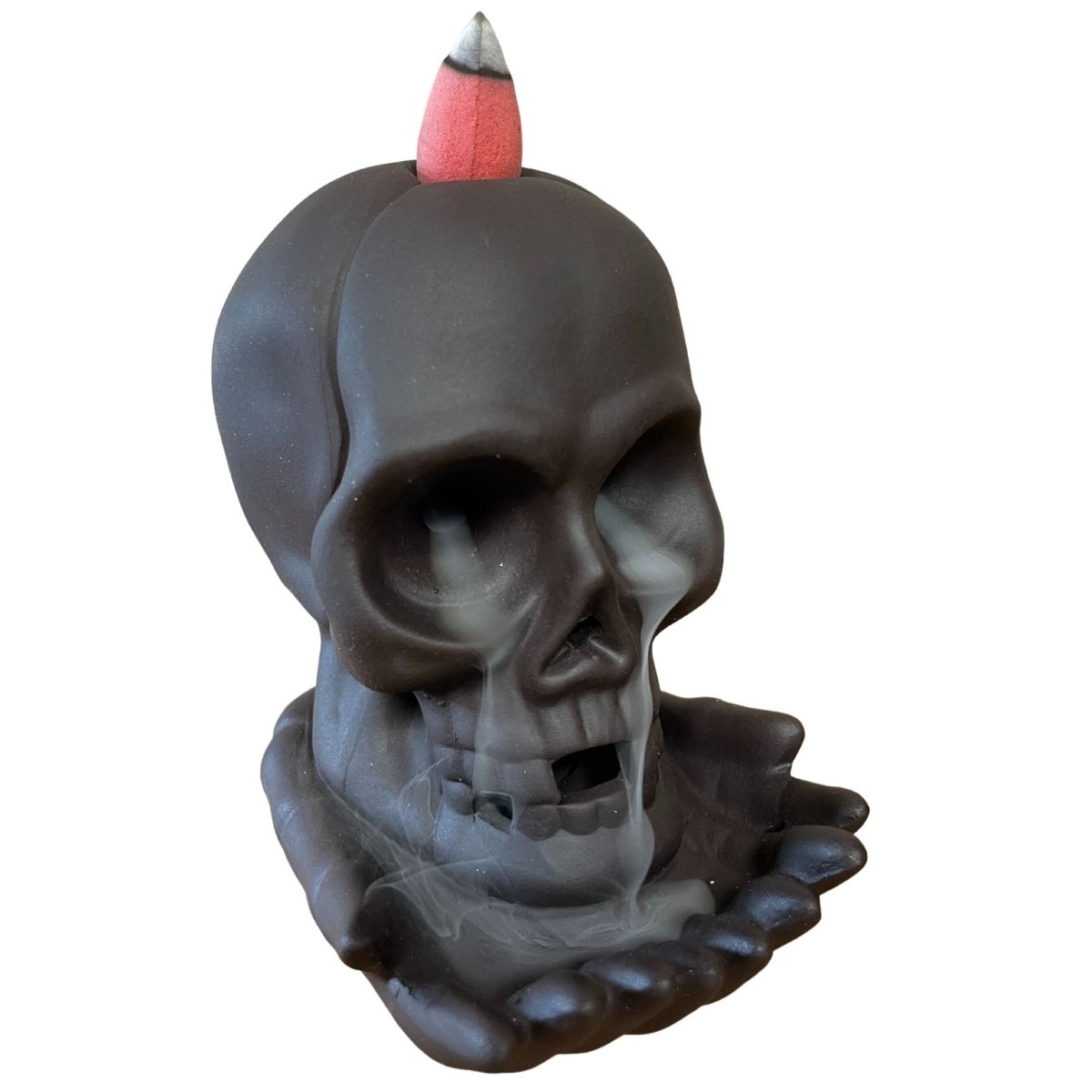 Backflow Incense Burner - Weeping Skull (with light)Backflow Incense BurnerHeart Notes