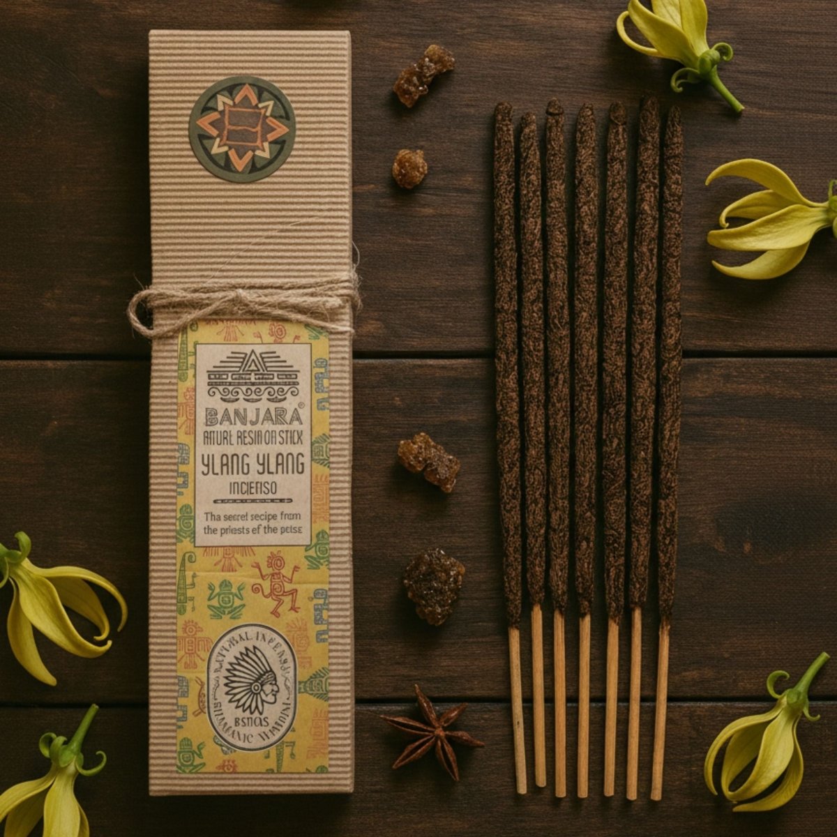 Ritual Resin on Stick - Ylang YlangRitual Resins on StickHeart Notes