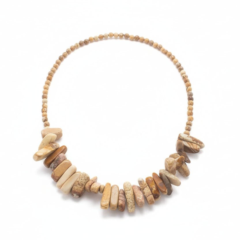 Longstone Gem Necklace - Map StoneLongstone Gem NecklacesHeart Notes