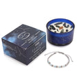 Zodiac Crystal Candle with Gemstone Bracelet - CancerZodiac Crystal Candles with Gemstone BraceletHeart Notes