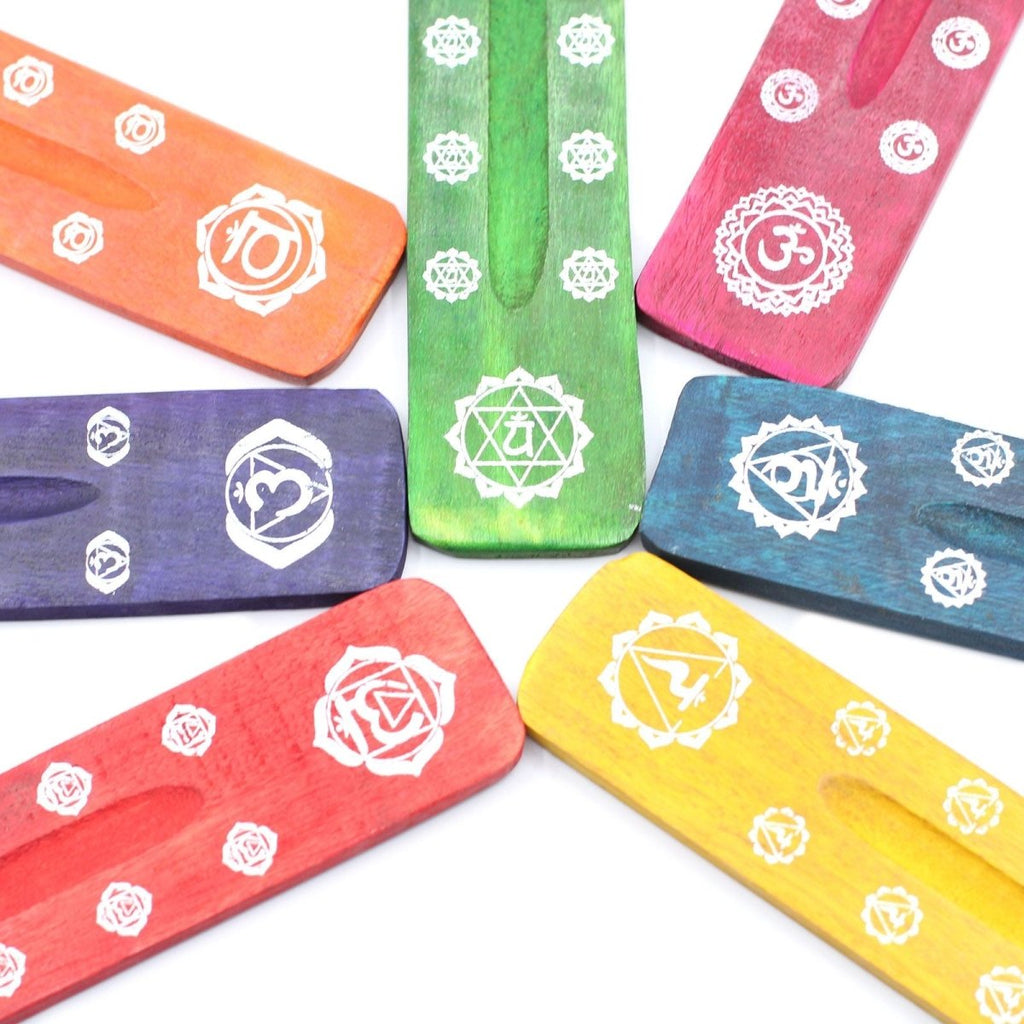 Chakra Ashcatchers - Set of 7 DesignsIncense HoldersHeart Notes