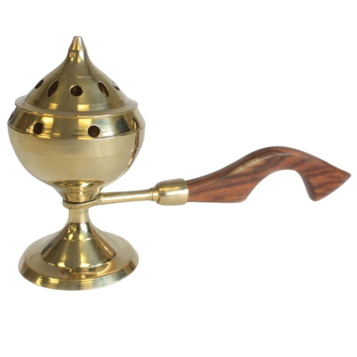 Plain Censer BurnerTraditional Brass Incense BurnersHeart Notes