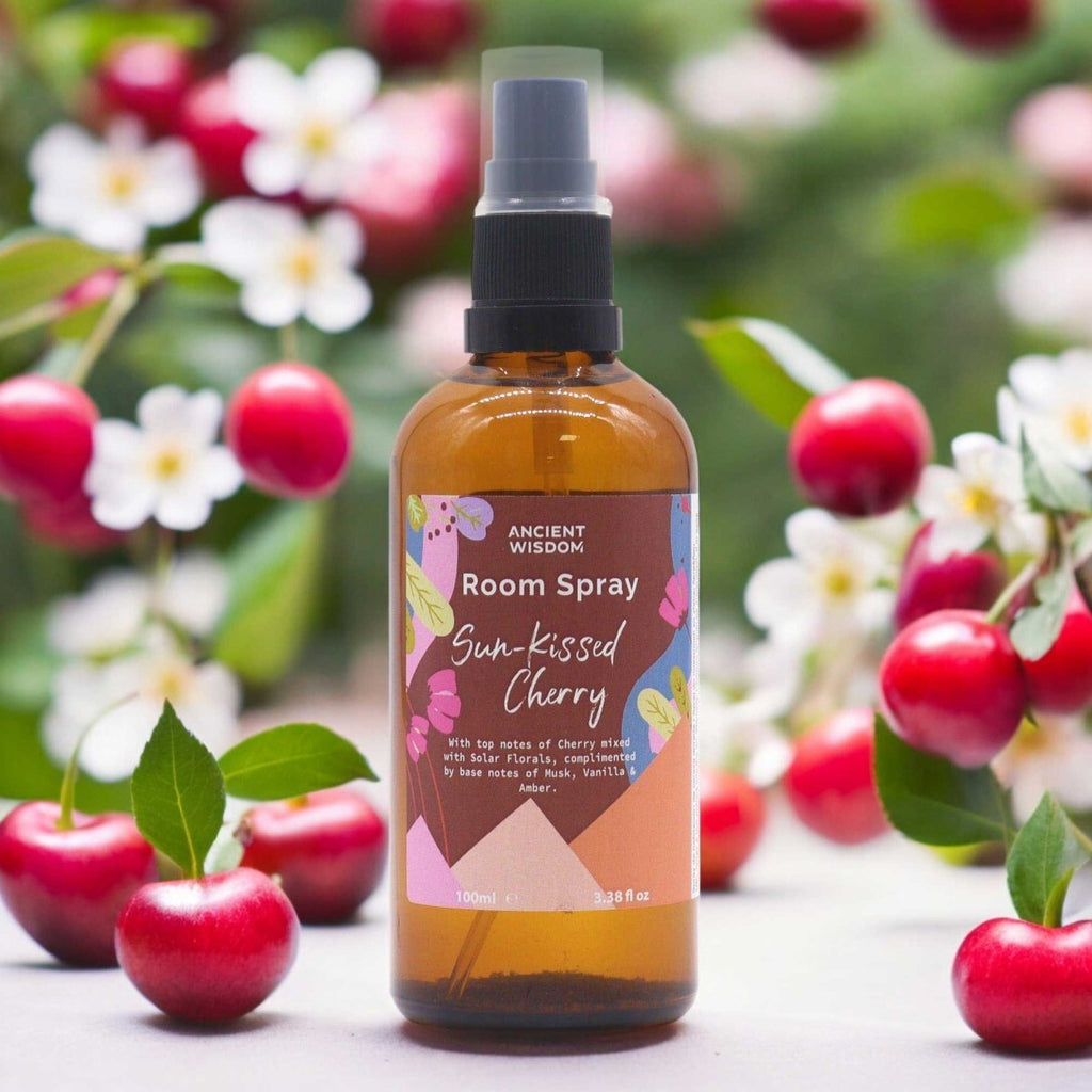 Summer Room Spray - Sun - Kissed Cherry 100mlSummer Room SpraysHeart Notes