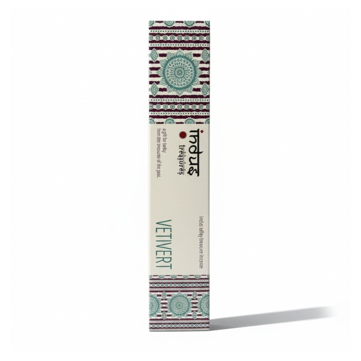 Indus Treasures - Vetivert - 15gmsIndus Treasures Incense SticksHeart Notes