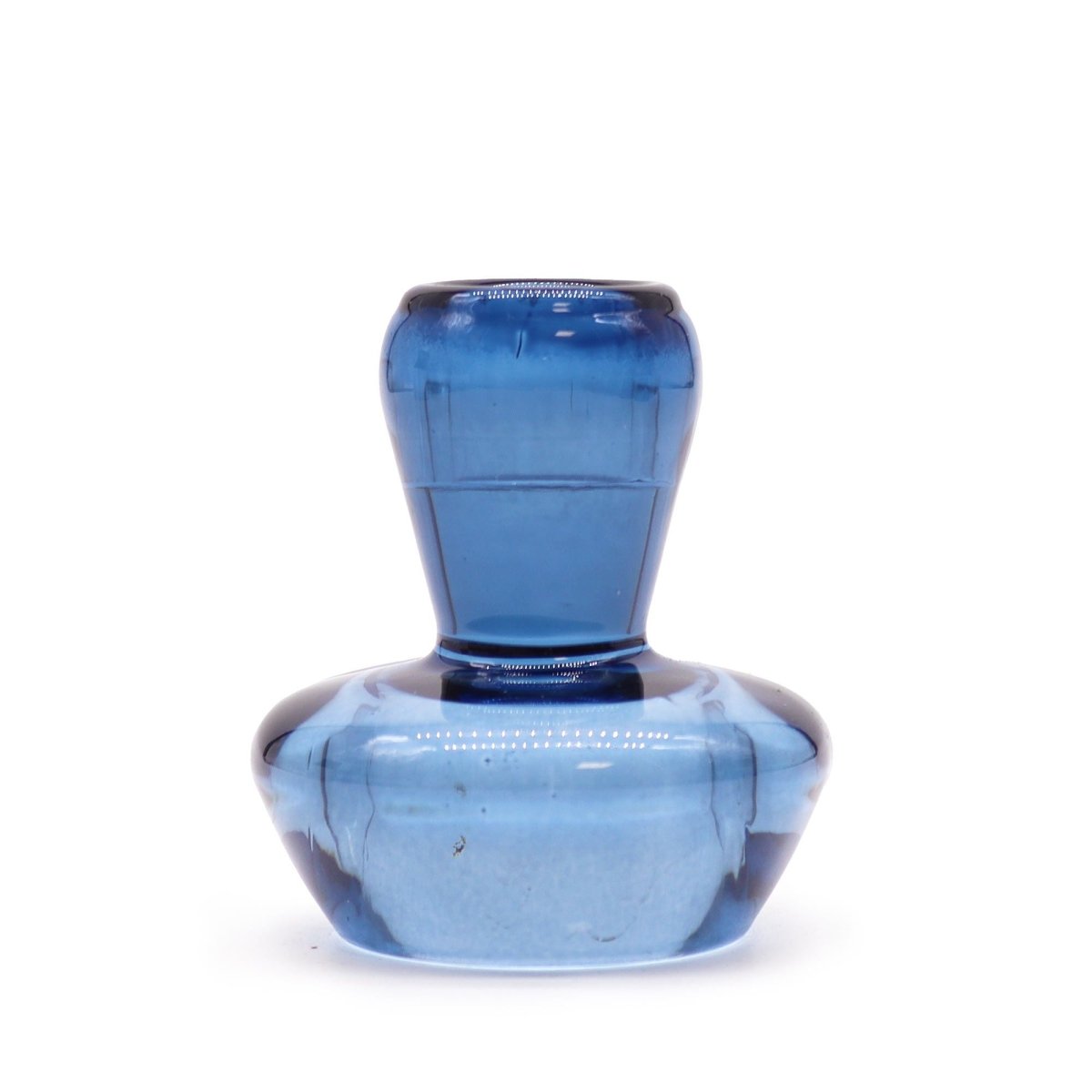 Mushroom Flip Dinner Candle / Tealight Holder - Royal BlueGlass Candle Holders & JarsHeart Notes