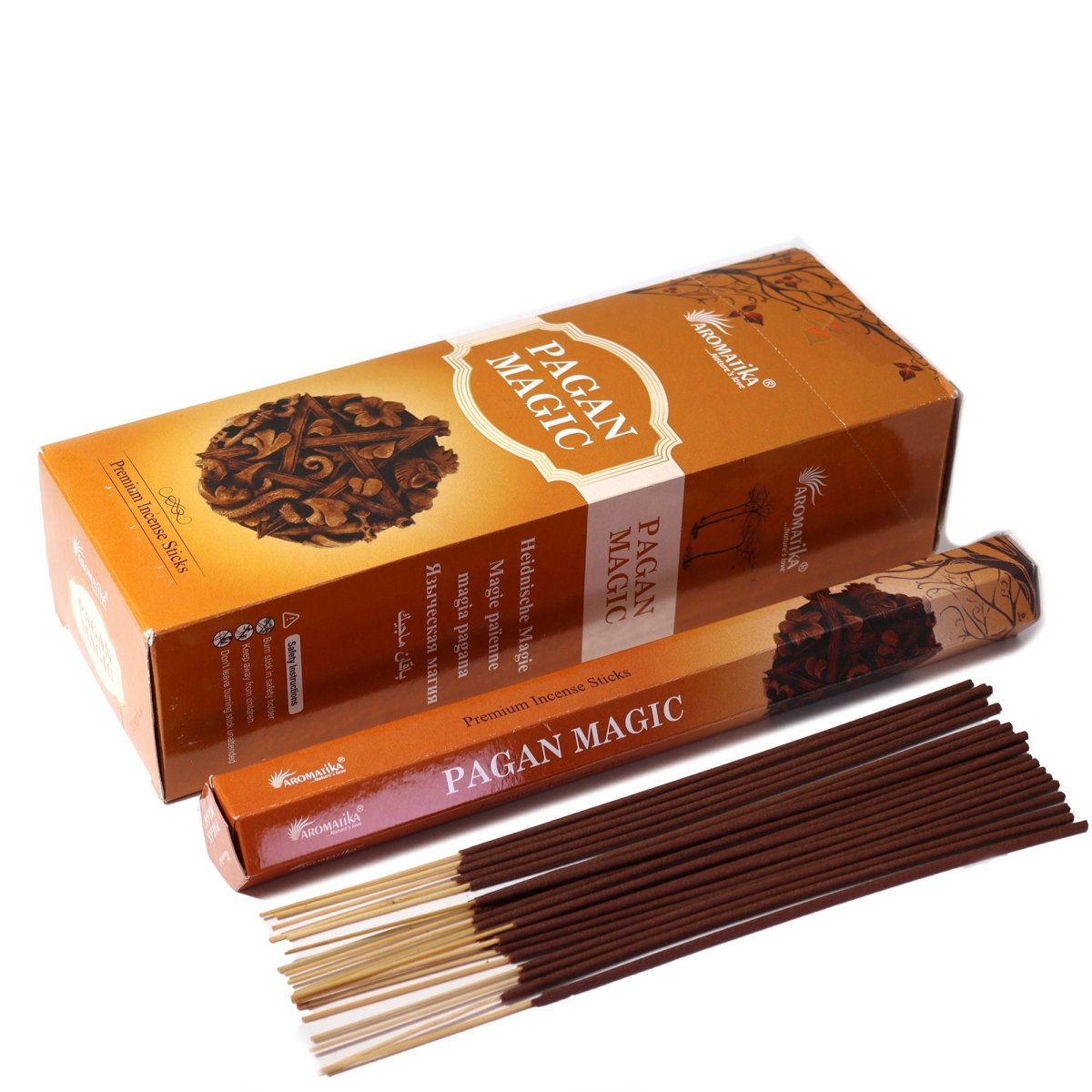 Aromatika Charcoal Free Hex Incense - Pagan MagicAromatika Charcoal Free Hex Incense SticksHeart Notes