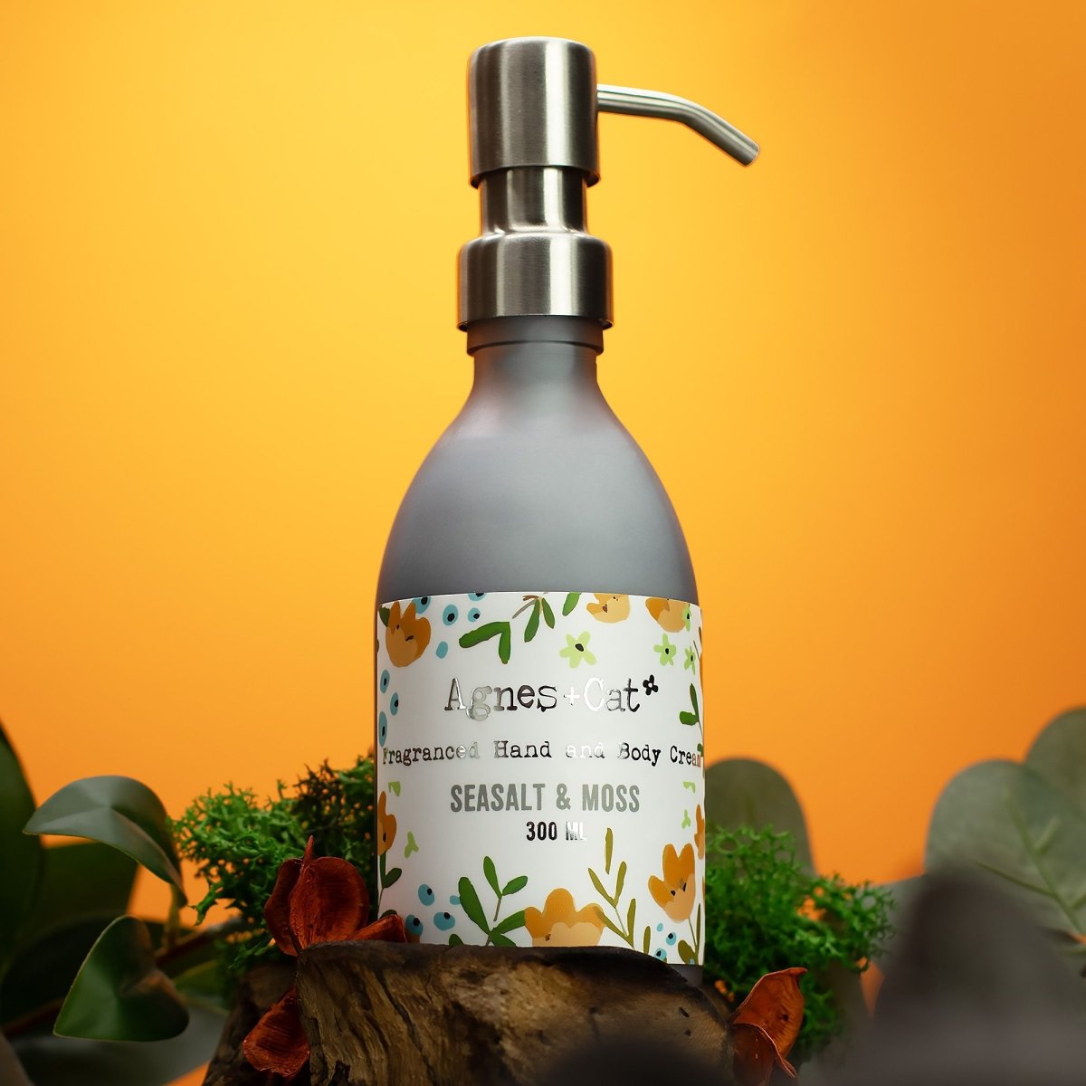 Agnes + Cat Hand & Body Cream - Sea Salt & MossAgnes + Cat Hand and Body CreamsHeart Notes