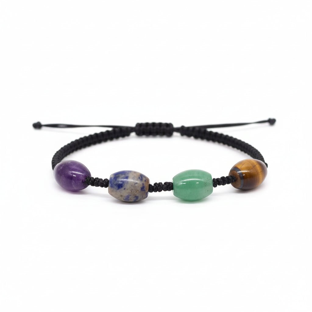Chakra String Bracelet - BeadsChakra String BraceletsHeart Notes
