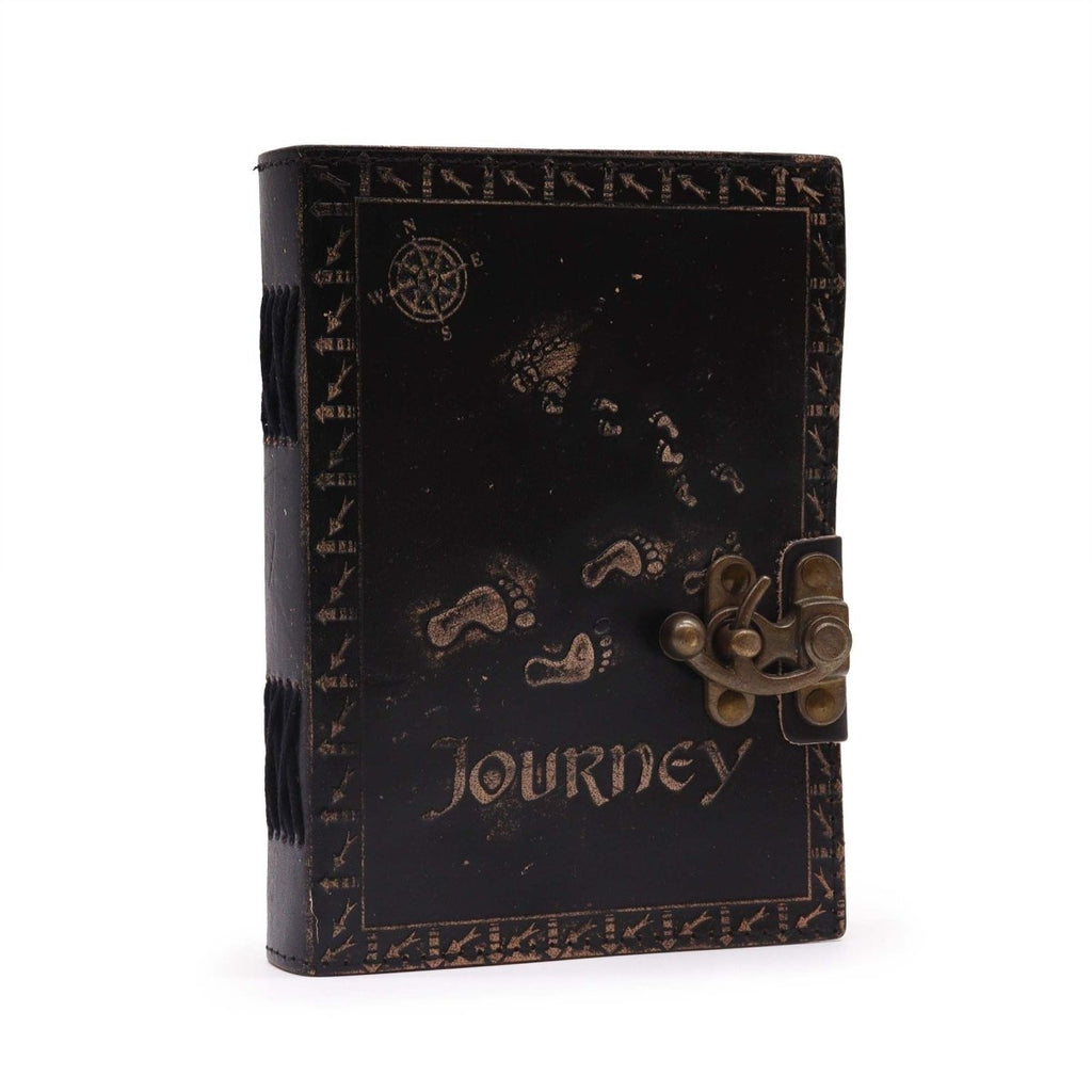 Leather Journal – Plain Paper – JourneyLeather Notebooks – Vintage Style JournalsHeart Notes