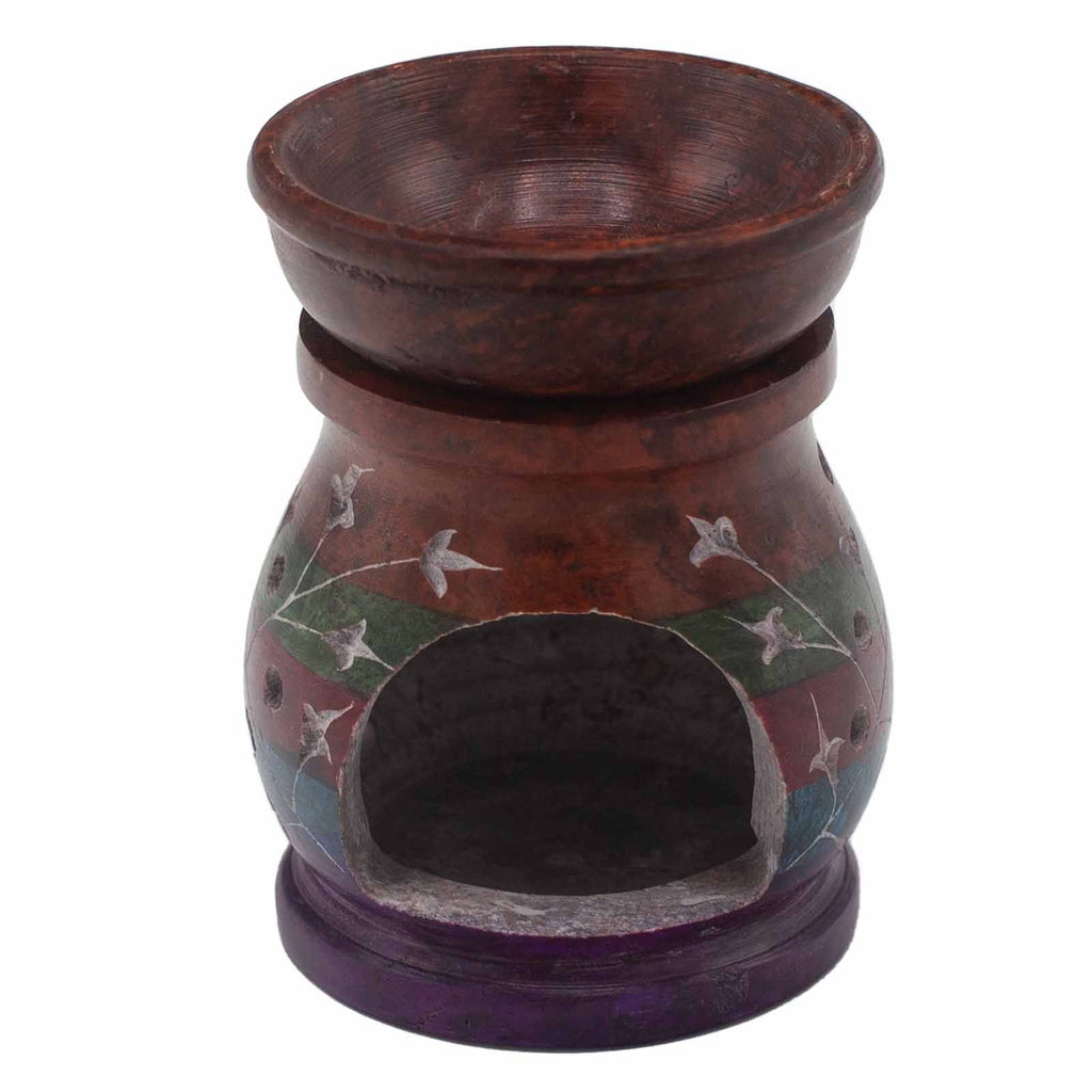 Soapstone Oil Burner 10cm - Hamsa - Five ColoursSoapstone Oil BurnersHeart Notes