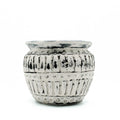 Greek Clay Plant Pot - Cream 12cmBalinese Ceramic VasesHeart Notes