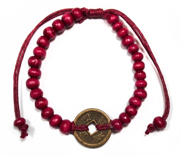 Good Luck Feng - Shui Bracelets - RedBali Good Luck Feng Shui BraceletsHeart Notes