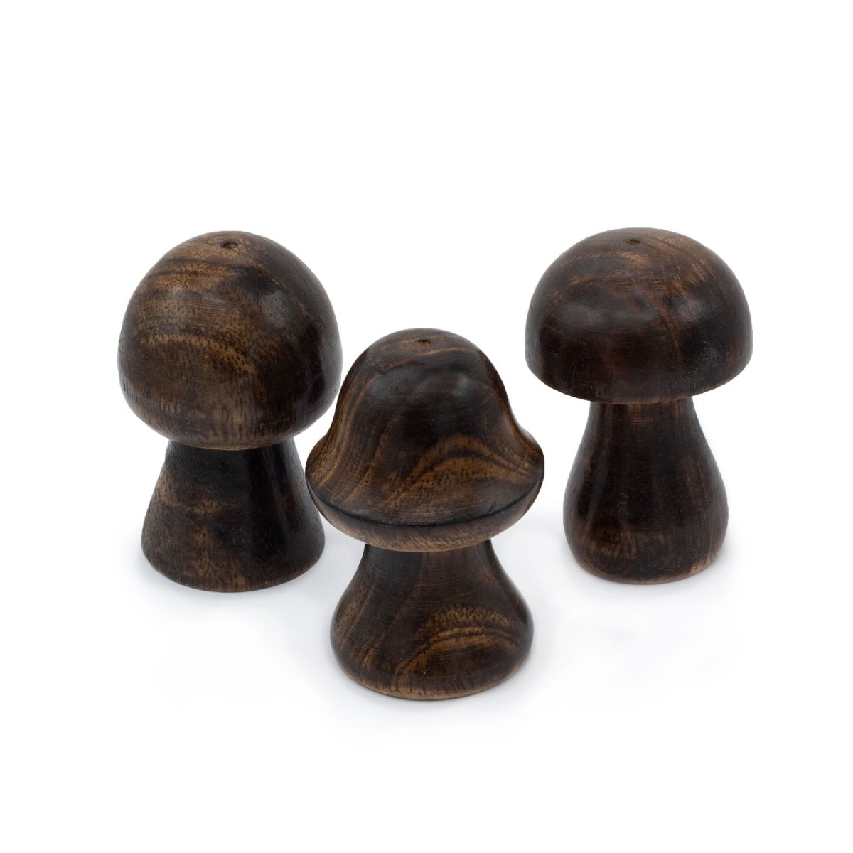 Set of 3 Mini Incense Mushrooms (8cm 7cm 6.5cm)Incense HoldersHeart Notes