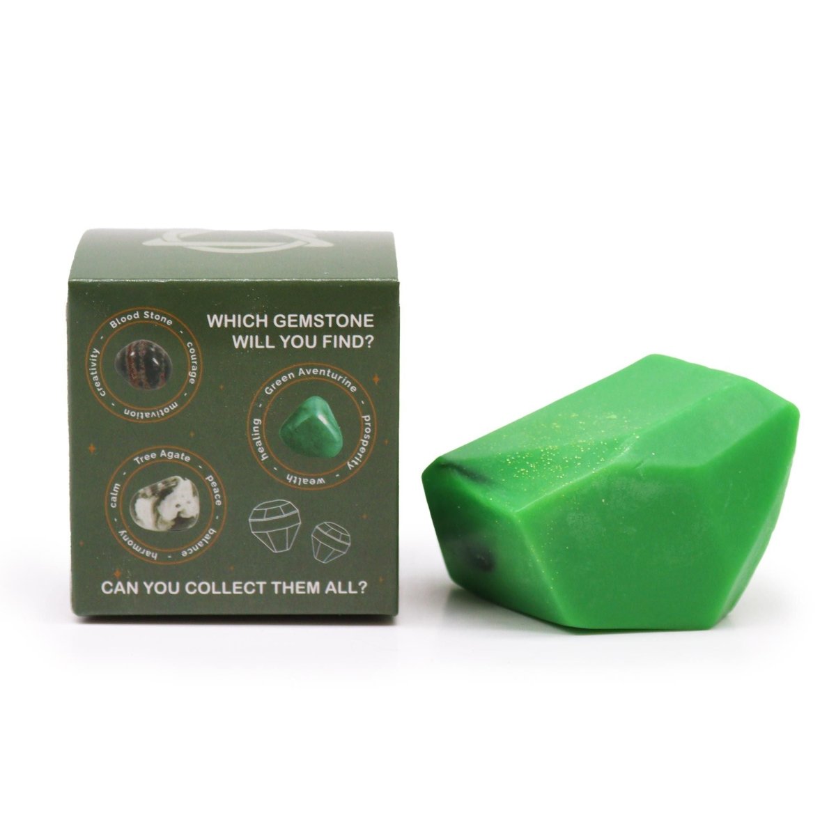 Crystal Elemental Soap - EarthCrystal Elemental SoapHeart Notes