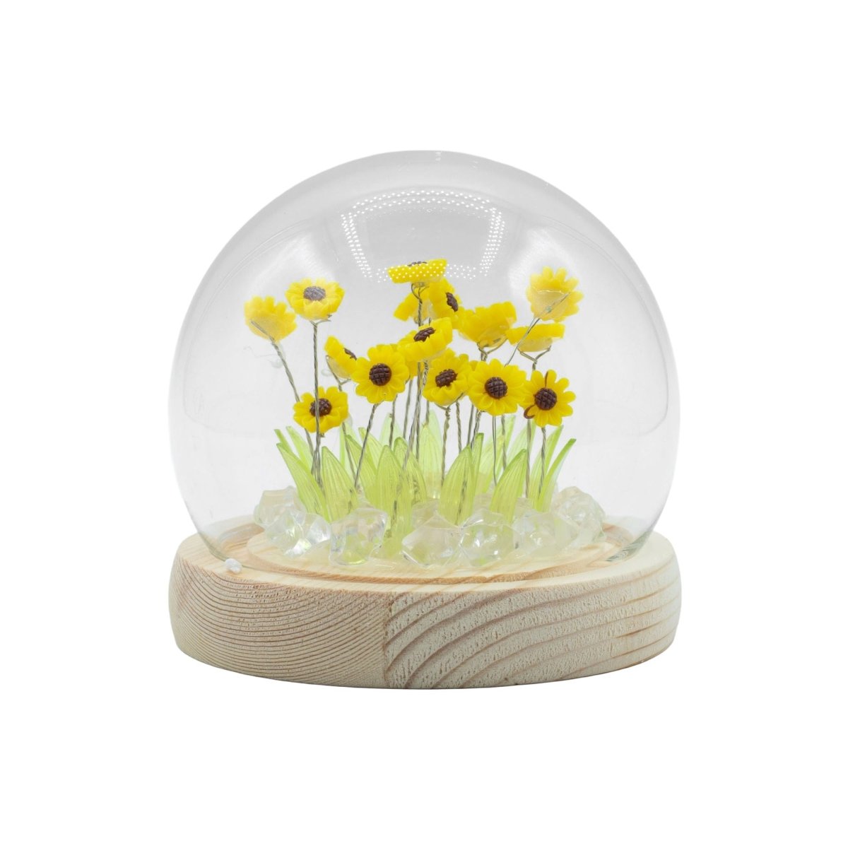 Floral Glow Garden Dome - 20 Sunflower - LED USBFloral Glow Garden DomeHeart Notes