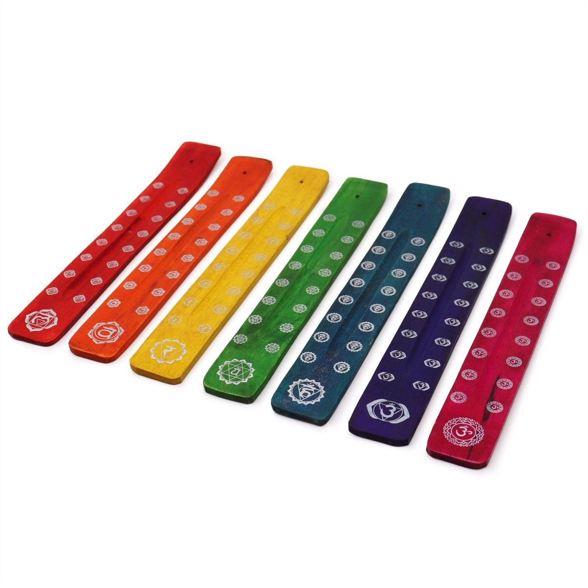 Chakra Ashcatchers - Set of 7 DesignsIncense HoldersHeart Notes