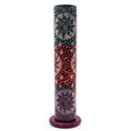 Soapstone Round Tower Incense Holder - SunsSoapstone Incense HoldersHeart Notes