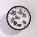 Hop Hare Crystal Magic Flower Candle - The MoonHop Hare Crystal Magic Flower CandlesHeart Notes