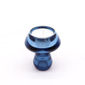 Mushroom Flip Dinner Candle / Tealight Holder - Royal BlueGlass Candle Holders & JarsHeart Notes