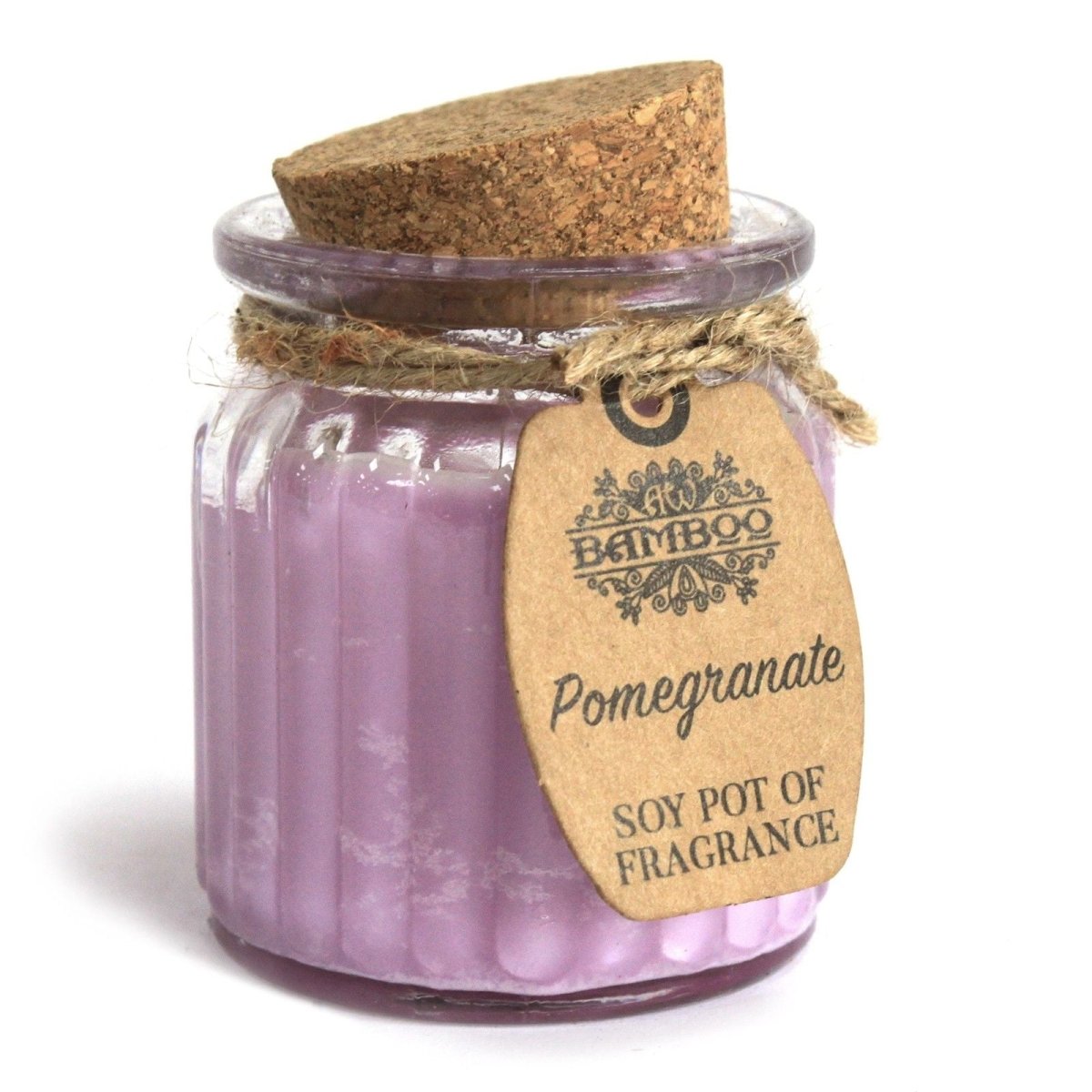Pomegranate Soy Pot of Fragrance CandlesSoy Pot of Fragrance CandleHeart Notes