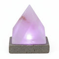 Multicolour Himalayan Salt Lamp Pyramid ShapedQuality Himalayan Salt Lamps & Candle HoldersHeart Notes