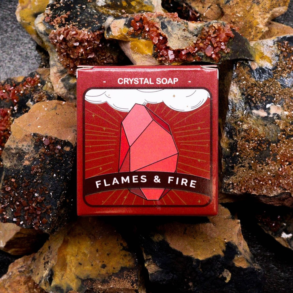 Crystal Elemental Soap - FireCrystal Elemental SoapHeart Notes