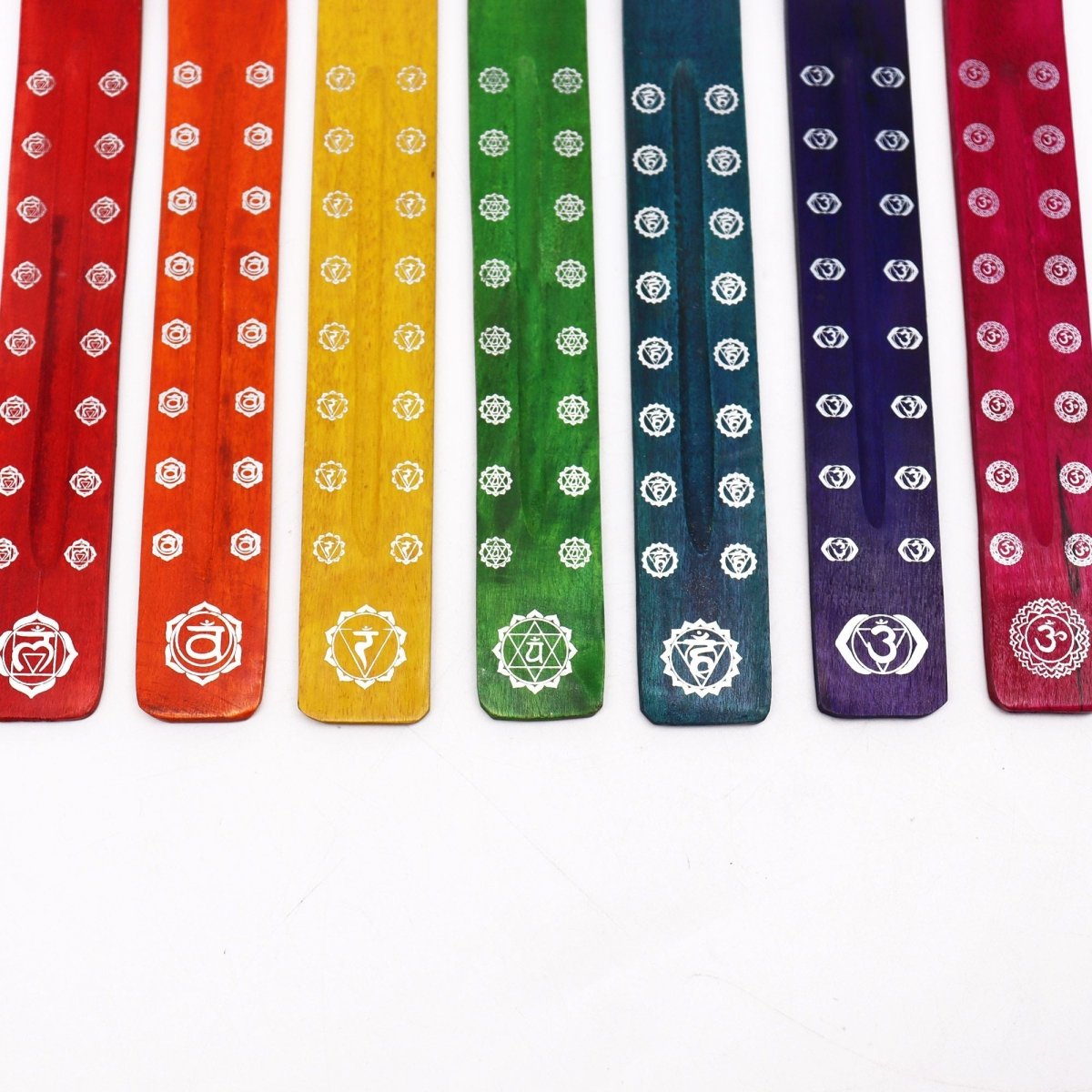 Chakra Ashcatchers - Set of 7 DesignsIncense HoldersHeart Notes