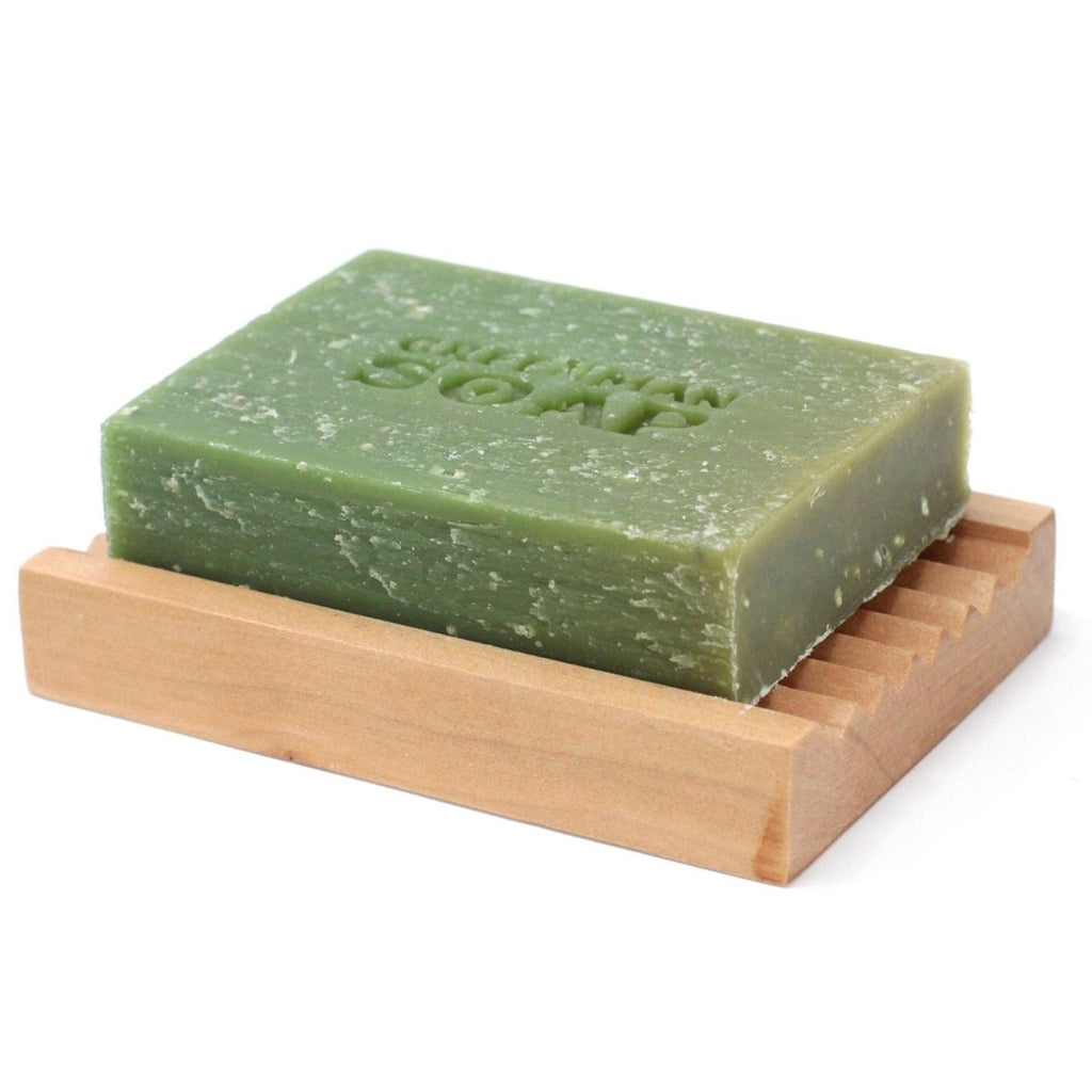 Greenman Soap Slice 100g - Gardener's ScrubGreenman Handmade SoapsHeart Notes