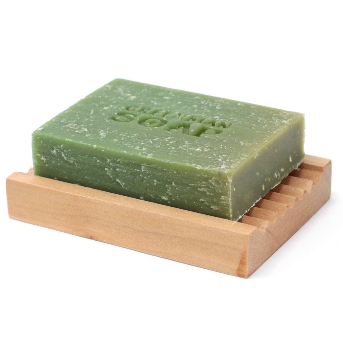 Greenman Soap Slice 100g - Gardener's ScrubGreenman Handmade SoapsHeart Notes