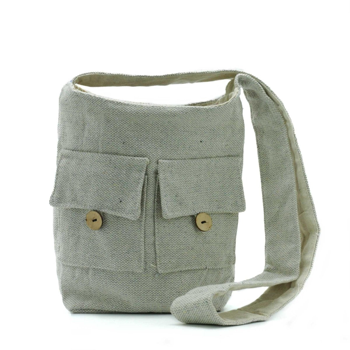 Natural Tones Two Pocket Bags - Stone - MediumNatural Tones Two Pocket BagsHeart Notes