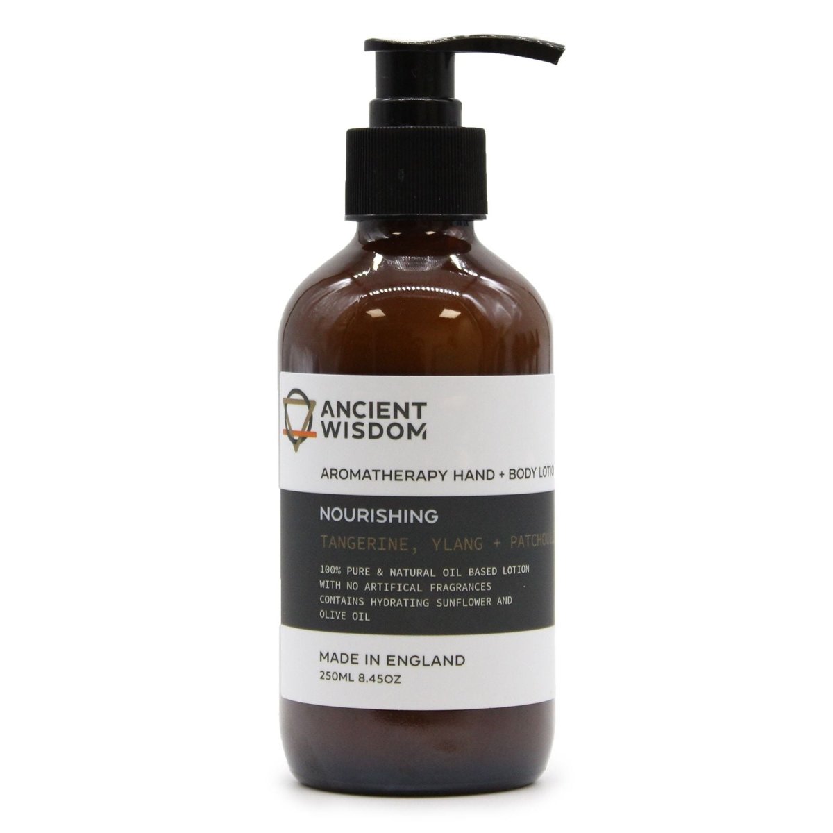 Tangerine, Ylang & Patchouli Hand & Body Lotion 250mlAromatherapy Hand & Body LotionsHeart Notes