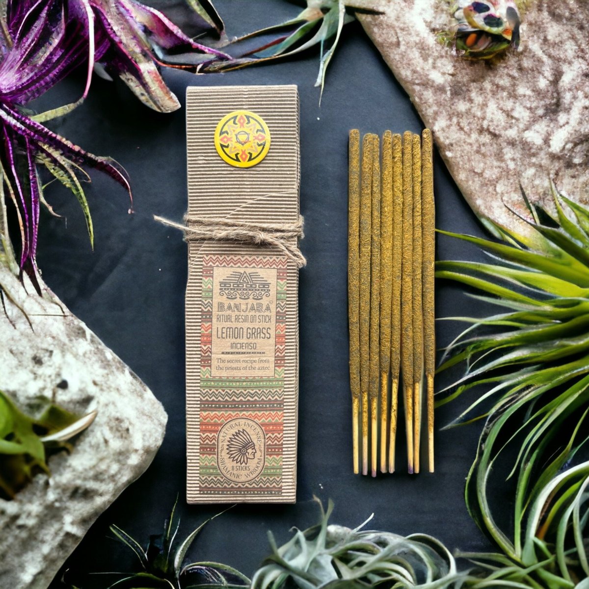 Ritual Resin on Stick - Lemon GrassRitual Resins on StickHeart Notes