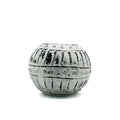 Greek Bubble Clay Plant Pot - Cream 10cmBalinese Ceramic VasesHeart Notes