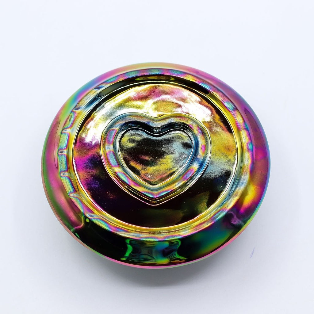 Palo Santo Stick & Smudge Holder - Mandala - Metalic RainbowCeramic Palo Santo Stick & Smudge HolderHeart Notes
